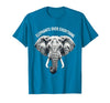 Mademark Elephants Over Everything Elephant Lover Design T-Shirt - Men - size chart