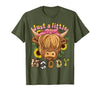 Scottish Highland Cow Lover And Owner Co. Highland Cow Scottish Highland Cow T-Shirt - size chart