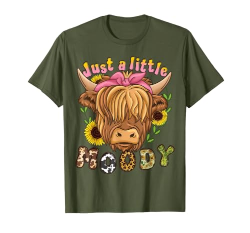 Scottish Highland Cow Lover And Owner Co. Highland Cow Scottish Highland Cow T-Shirt - size chart