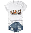 WQFQW Spooky Schnauzer Society Halloween Shirt Terrifying Halloween T-Shirt - size chart