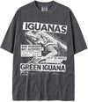 BABATEES U.S.A. MAX-Heavyweight Punk Rock Animals Shaka Wear Oversized 7.5oz Cotton Tshirt - size chart