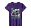 Mademark Polar Bear Lone Ice Floe Drifting Arctic Design T-Shirt - size chart