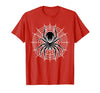 Halloween Shirts For Women Men Kids Boys Girls Halloween Spider with Web Vintage Costume Men Boys Kid Women T-Shirt - size