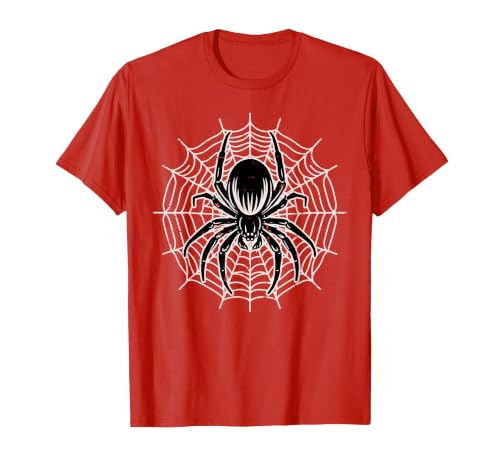 Halloween Shirts For Women Men Kids Boys Girls Halloween Spider with Web Vintage Costume Men Boys Kid Women T-Shirt - size