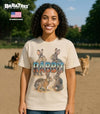 BABATEES Farm Animals Heavy Metal Tshirt for Men, Women & Farmers - 100% Natural Undyed Cotton - size chart