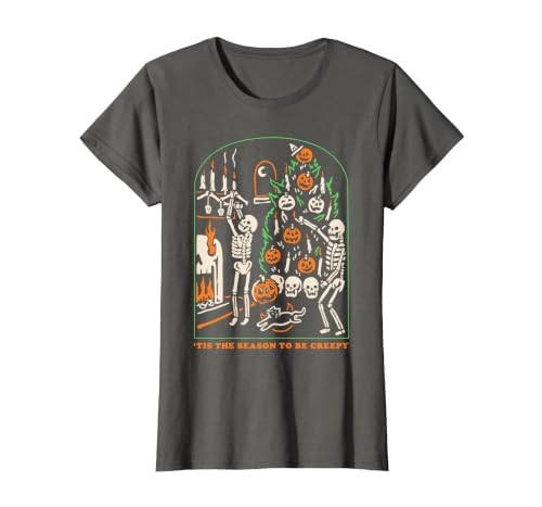 Halloween Creepy Season The Season to Be Creepy T-Shirt - size chart