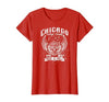 Camelot71 Chicago Classic Retro Vintage Illinois Windy Rock'n'Roll T-Shirt - size chart