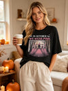 SGYHO Oversized Halloween Shirts for Women Spooky Season Pumpkin Ghost Fall Casual Tee - size chart