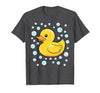InGENIUS Duck Lover Shirts & Gifts Rubber Duck Bubbles Cute Duckie Duckling Costume Halloween T-Shirt - size chart