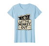 Mademark Let the Monkey Out Wild Primate Graphic Design T-Shirt - Women - size chart