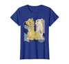 Disney Lion King Simba & Nala Meet Eyes Valentine's T-Shirt T-Shirt - size chart