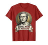 Mademark White Boy of the Year Middle Name Is Mediocre T-Shirt - Men - size chart