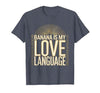 Mademark Banana Is My Love Language Monkey Design T-Shirt - Men - size chart