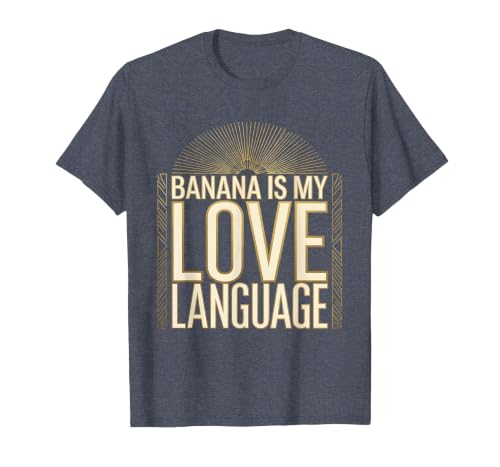 Mademark Banana Is My Love Language Monkey Design T-Shirt - Men - size chart