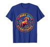 Mademark Horses Over Everything Women's Equestrian Design T-Shirt - Men - size chart