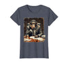 Mademark Monkey in a Suit Stuck in a Meeting Funny Gift T-Shirt - Women - size chart