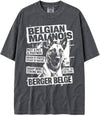 BABATEES U.S.A. MAX-Heavyweight Punk Rock Animals Shaka Wear Oversized 7.5oz Cotton Tshirt - size chart