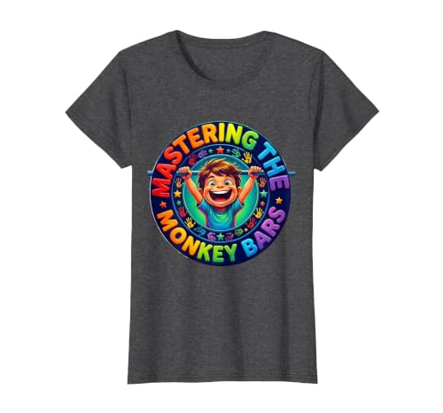 Mademark Mastering the Monkey Bars First Day of Kindergarten T-Shirt - Women - size chart