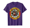 My Rabbit Hole Has a Conspiracy Humor Design T-Shirt — design detail