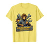 Mademark Grease Monkey Valley Style Automotive Design T-Shirt - Men - size chart