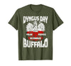 Polish Heritage Gifts Dyngus Day Buffalo New York Piwo Polka Pierogi Na Zdrowie T-Shirt - size chart