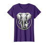 Mademark Mama Elephant and Baby Graphic Tee T-Shirt - Women - size chart