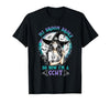 CCHT Dialysis Technician My Broom Broke So Now I'm a CCHT Dialysis Tech Halloween T-Shirt - size chart