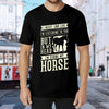 SYPPEIPLC Men Solid Cotton T-Shirt Crew Neck Short Sleeve Home is Where My Horse is Casual Daily Tops - size chart