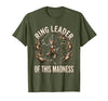 Mademark Ring Leader Of This Madness Circus Monkey Design T-Shirt - Men - size chart