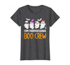 Halloween Tees for Women Men Kids Team Paraprofessional Boo Crew Ghost Halloween para Costume T-Shirt - size chart