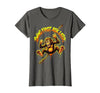 Mademark Swing First Ask Later Funny Monkey Design T-Shirt - Women - size chart