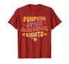 Equal Rights Outfits & Feminist Halloween Costume Pumpkin Spice and Equal Rights Feminist Halloween T-Shirt - size chart