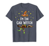 Matching Witch Halloween Costumes by Foxio Im the Gigi Witch Halloween Matching Group Costume T-Shirt - size chart