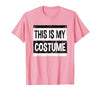 Vintage This Is My Costume Tshirt Bruh Party Retro This is My Costume Shirt Men Women Kids for Halloween T-Shirt - size chart