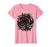 Mademark Spiral School of Sharks Graphic Design T-Shirt - size chart