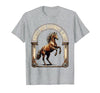 Mademark Horses Over Highways Always Equestrian Design T-Shirt - Men - size chart