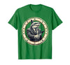 Mademark Shark Business Suit Handshake Funny Graphic T-Shirt - size chart