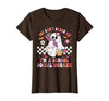 Groovy Ghost School Social Worker Halloween Shirt You Can't Scare Me I'm a School Social Worker Halloween T-Shirt - size
