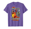 Marvel Halloween Madness Awaits the Greatest Super Heroes T-Shirt - size chart