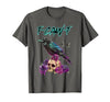 F-Caw-F Funny Raven Black Crow Spooky Season Retro F-Caw-F Funny Raven Black Crow Spooky Season Halloween Retro T-Shirt -