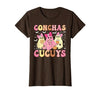 Funny Conchas and Cucuys Mexican Tees Halloween Cute Conchas and Cucuys Ghost Funny Halloween Mexican Ghost T-Shirt - size