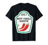 Lustige Essen & Sauce Fasching Kostüm Co. Chilli Sauce Costume Funny Fancy Dress Costumes for Men and Women T-Shirt - size