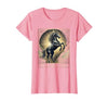 Mademark Always Choose The Horse Women's Equestrian Design T-Shirt - size chart