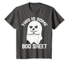 This Is Some Boo Sheet Funny Halloween Ghost This is Some Boo Sheet Halloween Angry Ghost Funny Men Women T-Shirt - size
