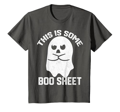 This Is Some Boo Sheet Funny Halloween Ghost This is Some Boo Sheet Halloween Angry Ghost Funny Men Women T-Shirt - size