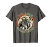Mademark Big Love Bigger Trunk Elephant Comic Design T-Shirt - Men - size chart