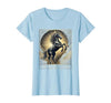 Mademark Always Choose The Horse Women's Equestrian Design T-Shirt - size chart