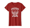 Camelot71 Chicago Classic Retro Vintage Illinois Windy Rock'n'Roll T-Shirt - size chart