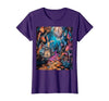 Alice in Wonderland Rabbit House T-Shirt — design detail