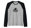 Mademark Horse Power - Equestrian Strength Graphic Art Raglan Baseball Tee - size chart